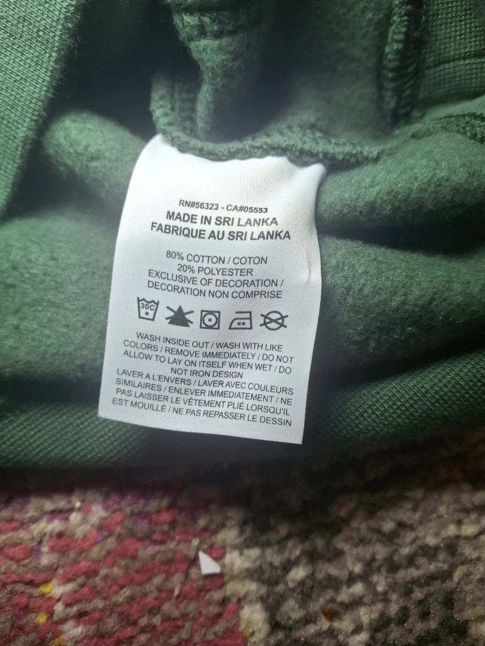 Nike Men's Olive Green Crewneck Sweatshirt